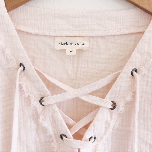 NWOT Cloth & Stone Anthropologie Beach Pullover - Picture 3 of 5